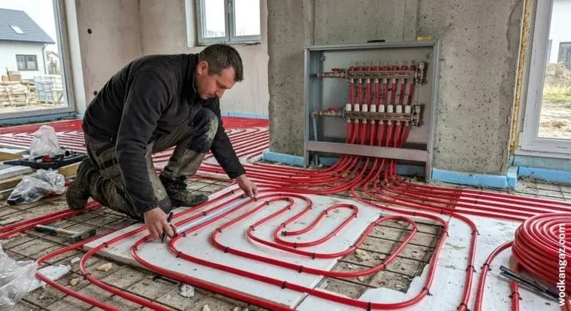 Ogrzewanie podłogowe: optymalna temperatura na piecu i niższe rachunki