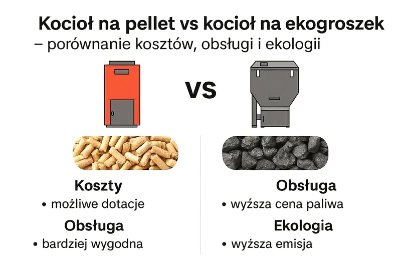 Z czym mieszać ekogroszek, by ogrzewać taniej? Sprawdzone proporcje