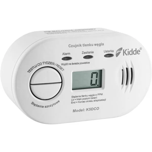 Alarm czujnika czadu