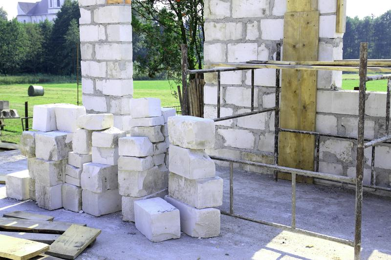 Fundament pod komin