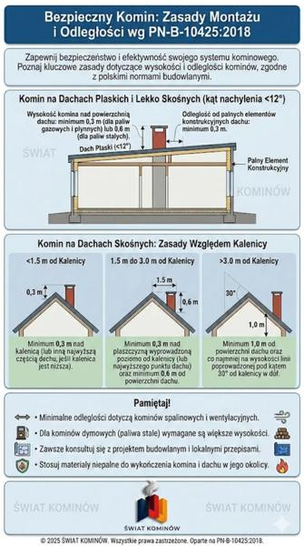 Konsekwencje usytuowania komina
