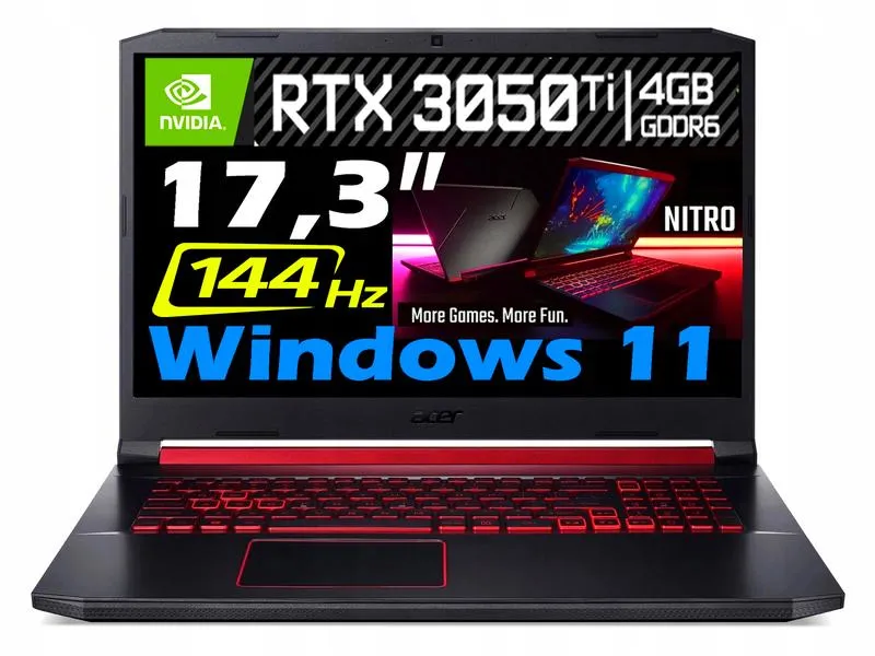 Laptop gamingowy zużycie energii