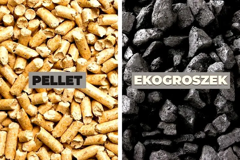 Mieszanie ekogroszku z pelletem