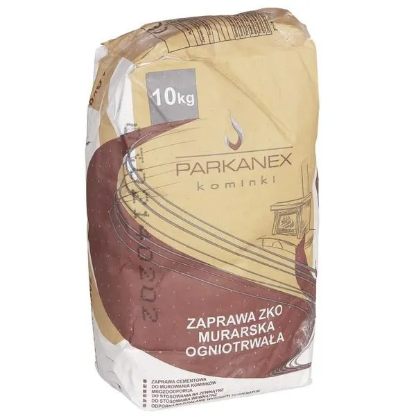 Zaprawa szamotowa do kominów