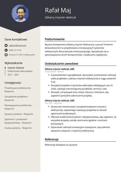 Zarobki inżyniera elektryka
