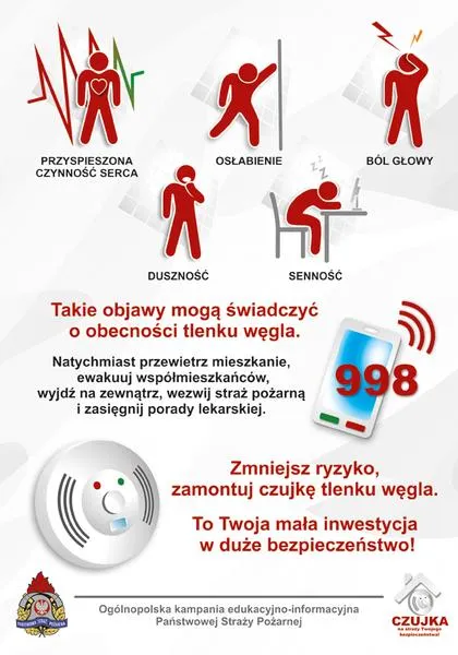Zdrowie przy pożarze
